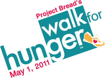 Project Bread's Walk for Hunger 2011 logo